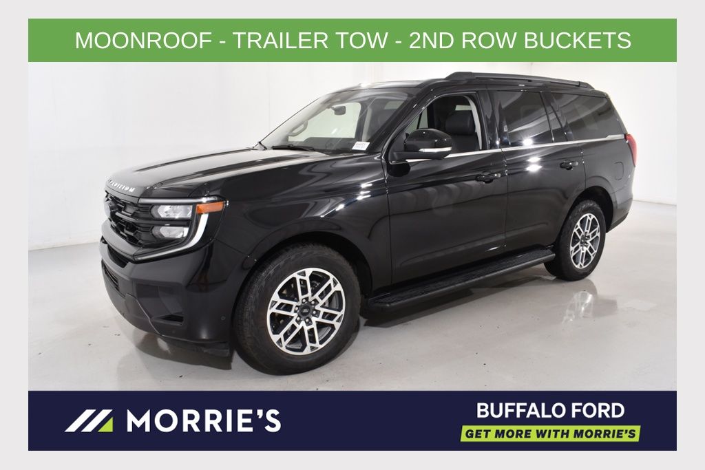 Black Metallic 2025 Ford Expedition SUV / Crossover Four-Wheel Drive Automatic
