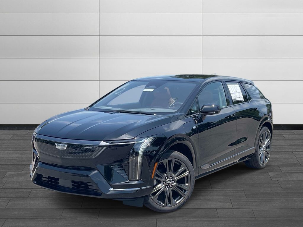 Raven Black 2027 Cadillac OPTIQ SUV / Crossover Rear-Wheel Drive 1-Speed Automatic