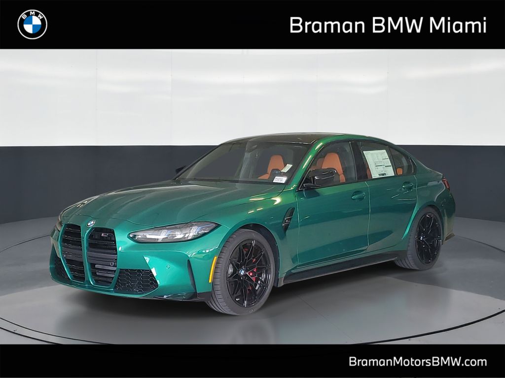 Isle of Man Green Metallic 2026 BMW M3 Competition RWD Sedan Rear-Wheel Drive 8-Speed Automatic