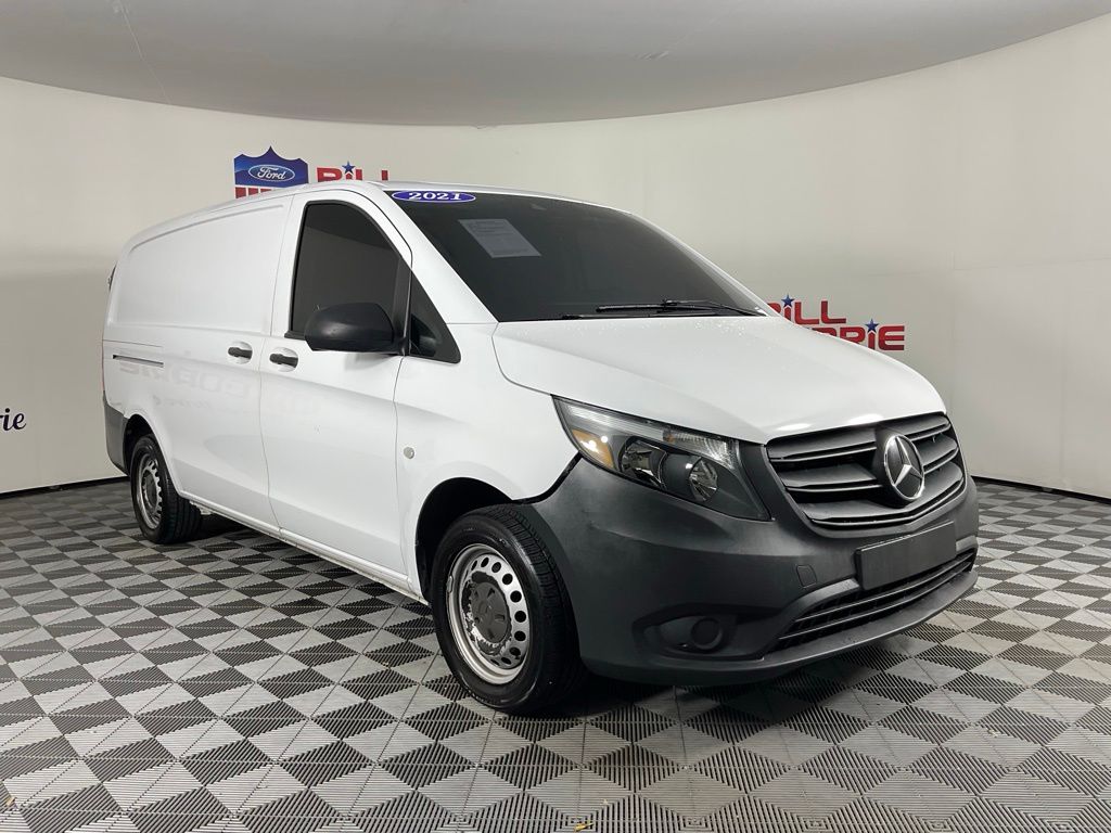 Arctic White 2021 Mercedes-Benz Metris Van Rear-Wheel Drive 9-Speed Automatic