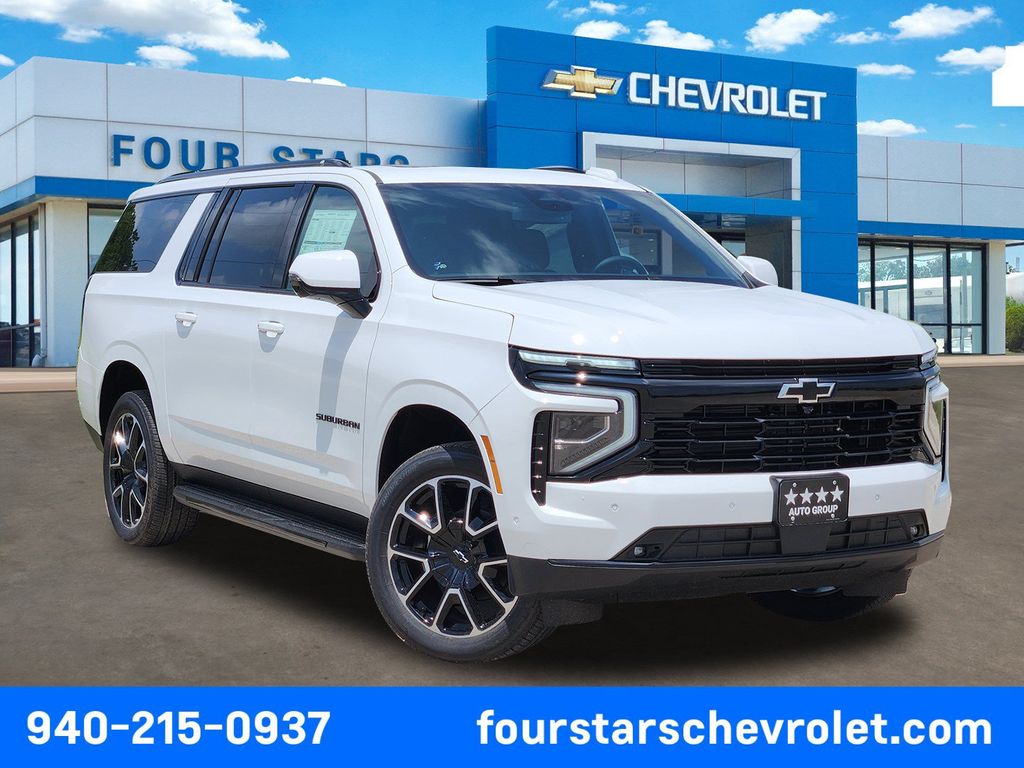 Summit White 2026 Chevrolet Suburban SUV / Crossover Four-Wheel Drive
