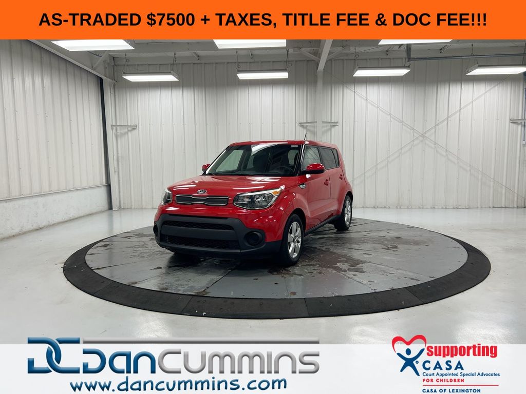 Inferno Red 2019 Kia Soul Wagon Front-Wheel Drive 6-Speed Automatic
