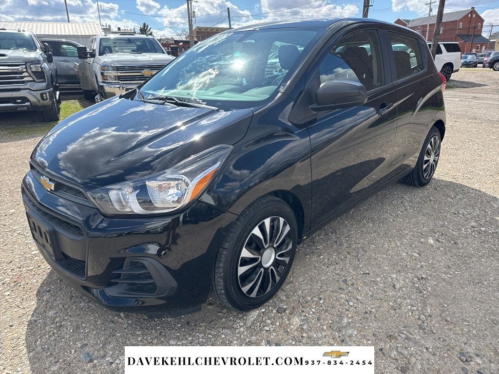 Mosaic Black Metallic 2017 Chevrolet Spark LS FWD Hatchback Front-Wheel Drive Continuously Variable Transmission