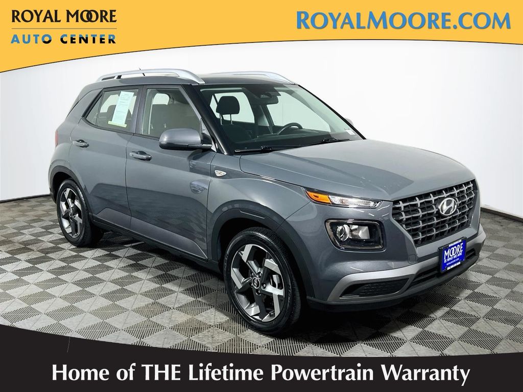 Ecotronic Gray 2025 Hyundai Venue SUV / Crossover Front-Wheel Drive Continuously Variable Transmission