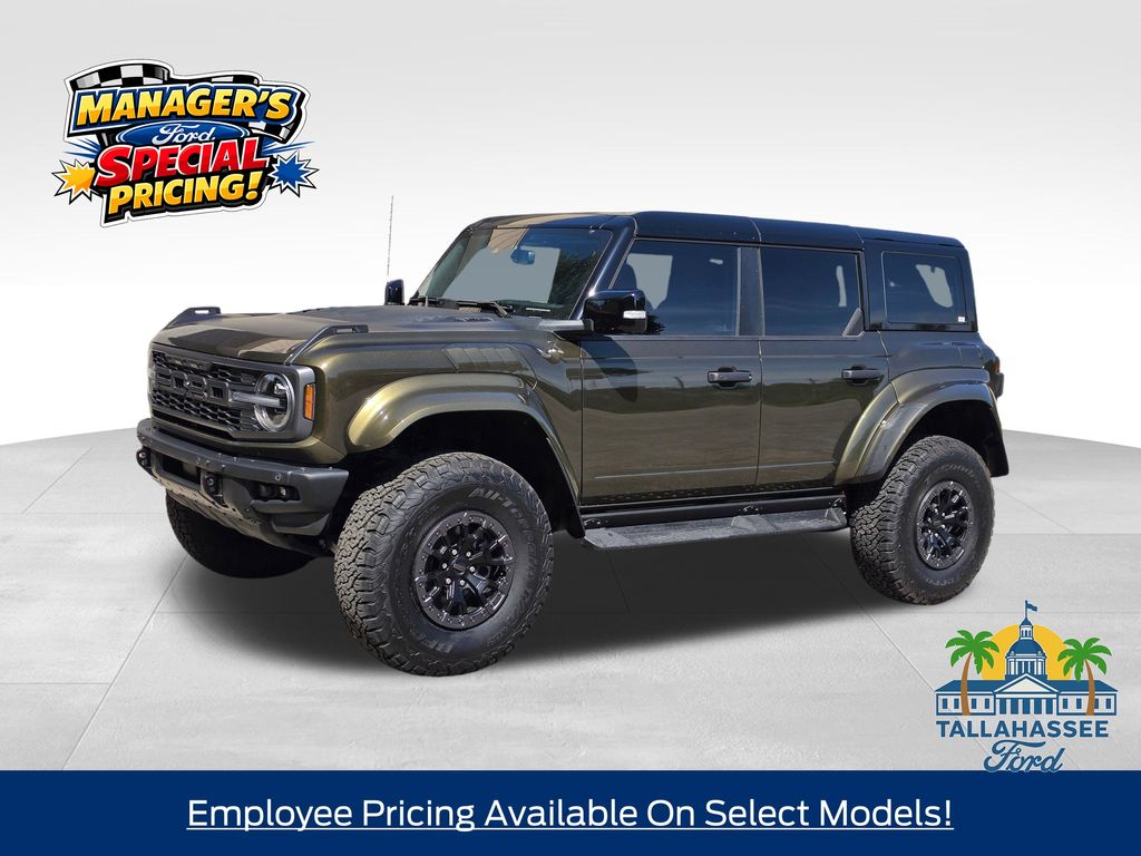 Shelter Green Metallic 2025 Ford Bronco Raptor 4WD SUV / Crossover Four-Wheel Drive Automatic