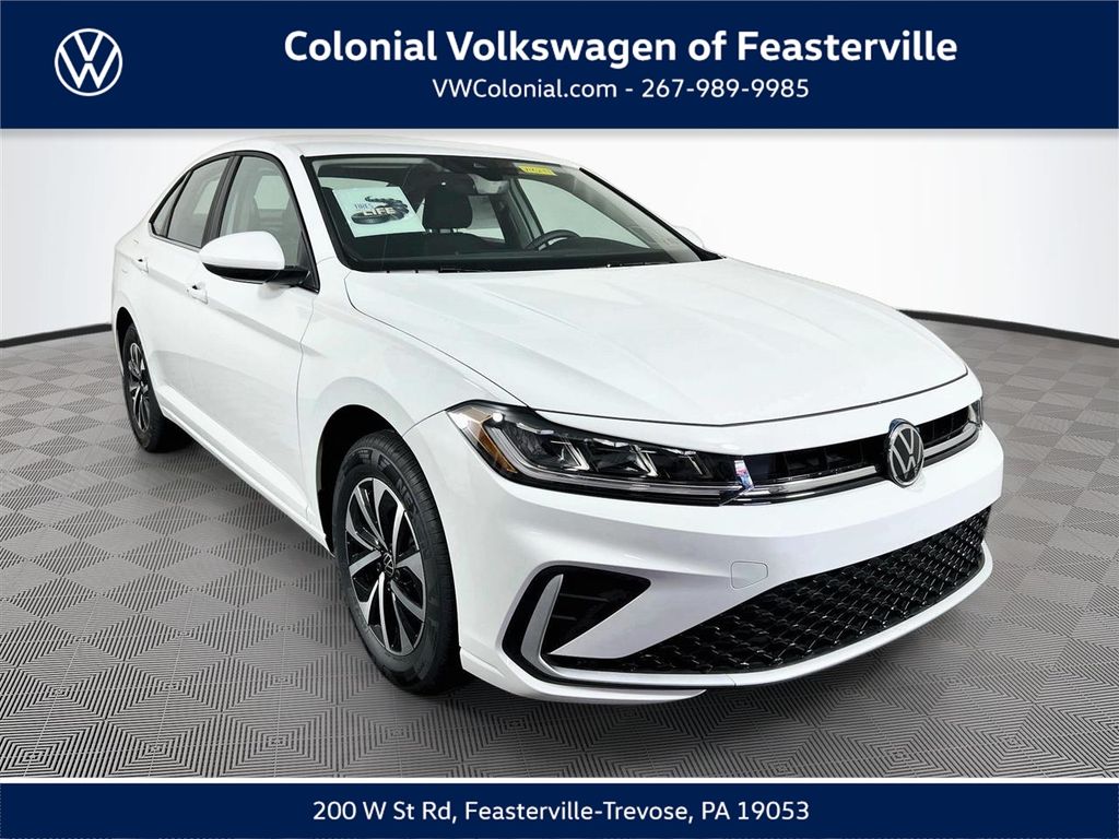 Pure White 2027 Volkswagen Jetta Sedan Front-Wheel Drive 8-Speed Automatic
