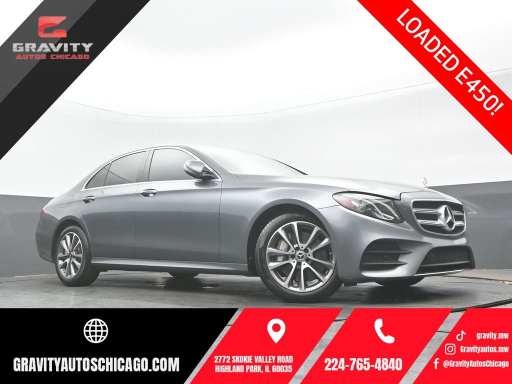 Selenite Gray Metallic 2020 Mercedes-Benz E-Class E 450 4MATIC AWD Sedan All-Wheel Drive 9-Speed Automatic