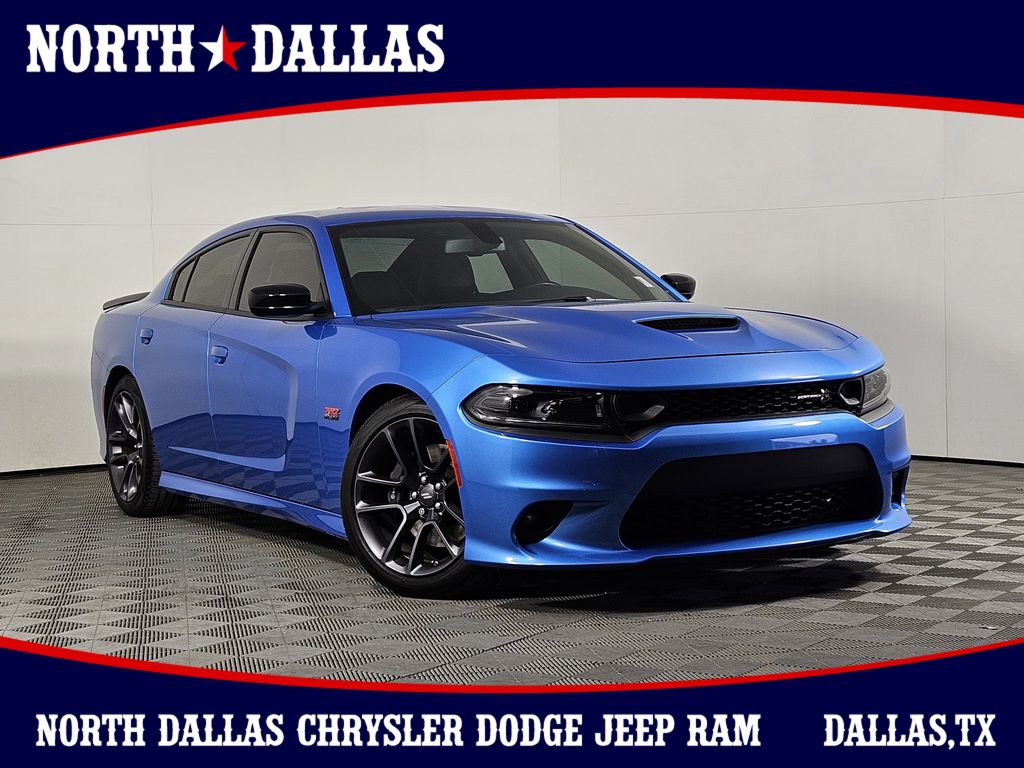 B5 Blue Pearlcoat 2023 Dodge Charger Sedan Rear-Wheel Drive 8-Speed Automatic