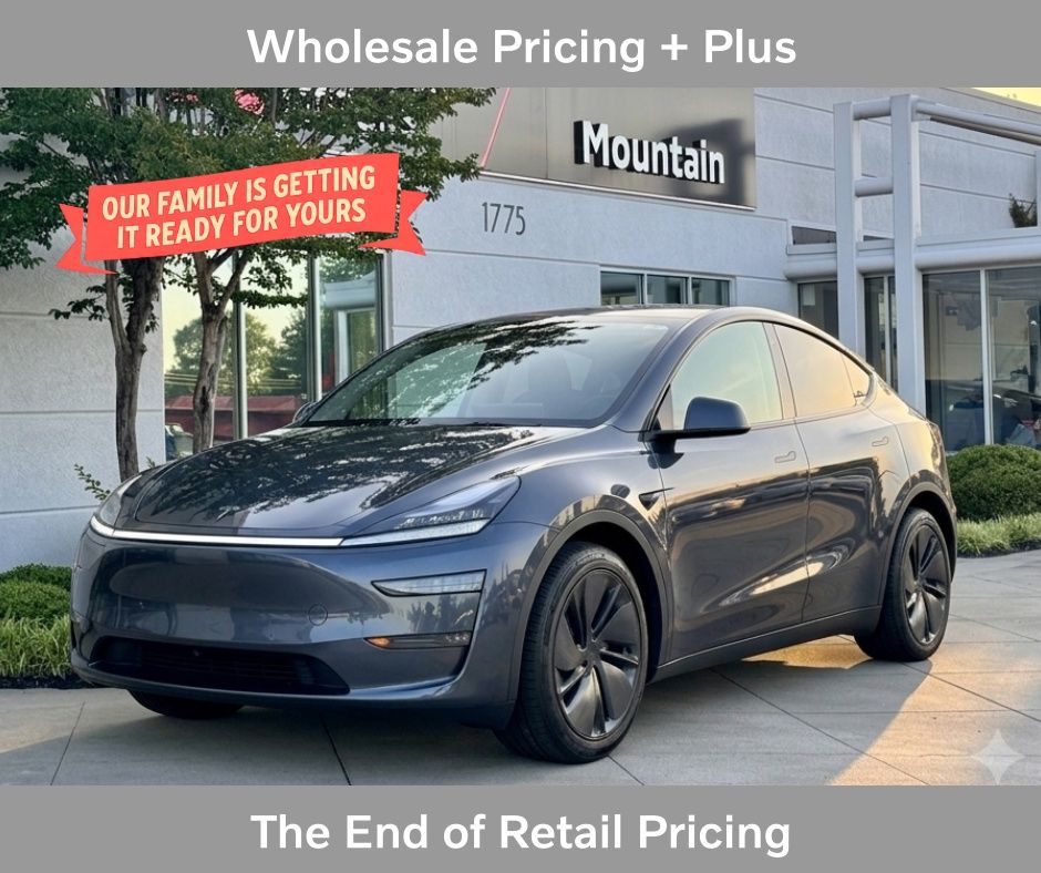 Gray 2026 Tesla Model Y 1-Speed Automatic
