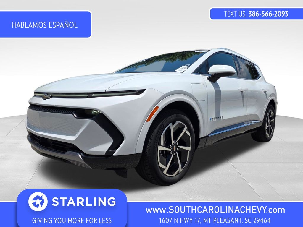 Summit White 2024 Chevrolet Equinox EV SUV / Crossover Front-Wheel Drive 1-Speed Automatic