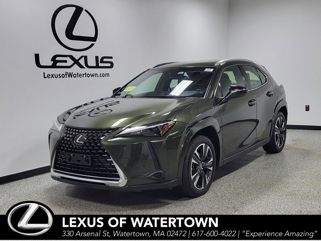 Nori Green Pearl 2023 Lexus UX Hybrid 250h Premium AWD SUV / Crossover All-Wheel Drive Continuously Variable Transmission