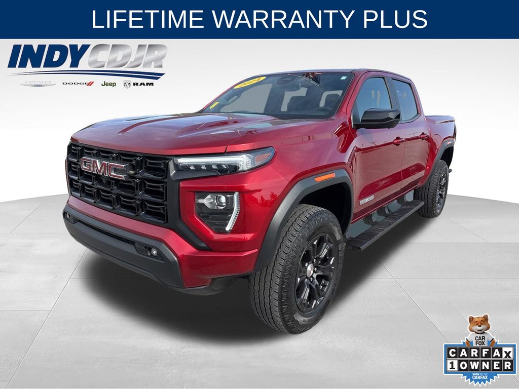 Volcanic Red Tintcoat 2024 GMC Canyon Pickup Truck 4X2 8-Speed Automatic