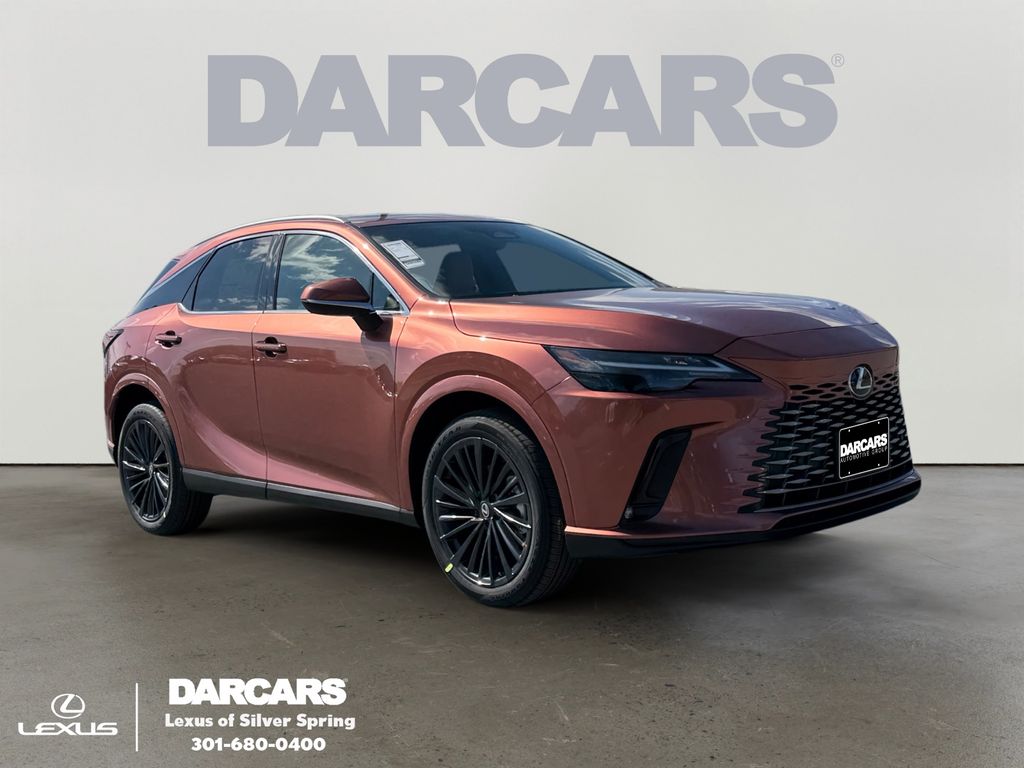 Red (Copper Crest) 2026 Lexus RX Hybrid 350h Premium AWD SUV / Crossover All-Wheel Drive Continuously Variable Transmission