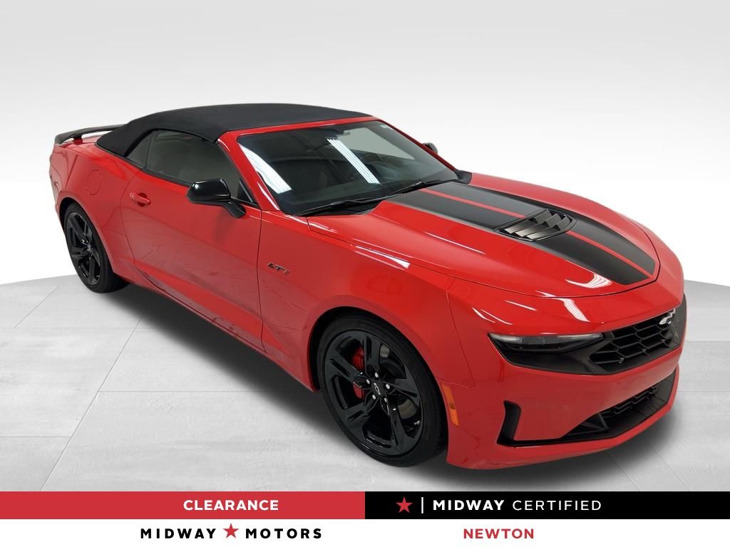 Red Hot 2021 Chevrolet Camaro LT1 Convertible RWD Convertible Rear-Wheel Drive Automatic