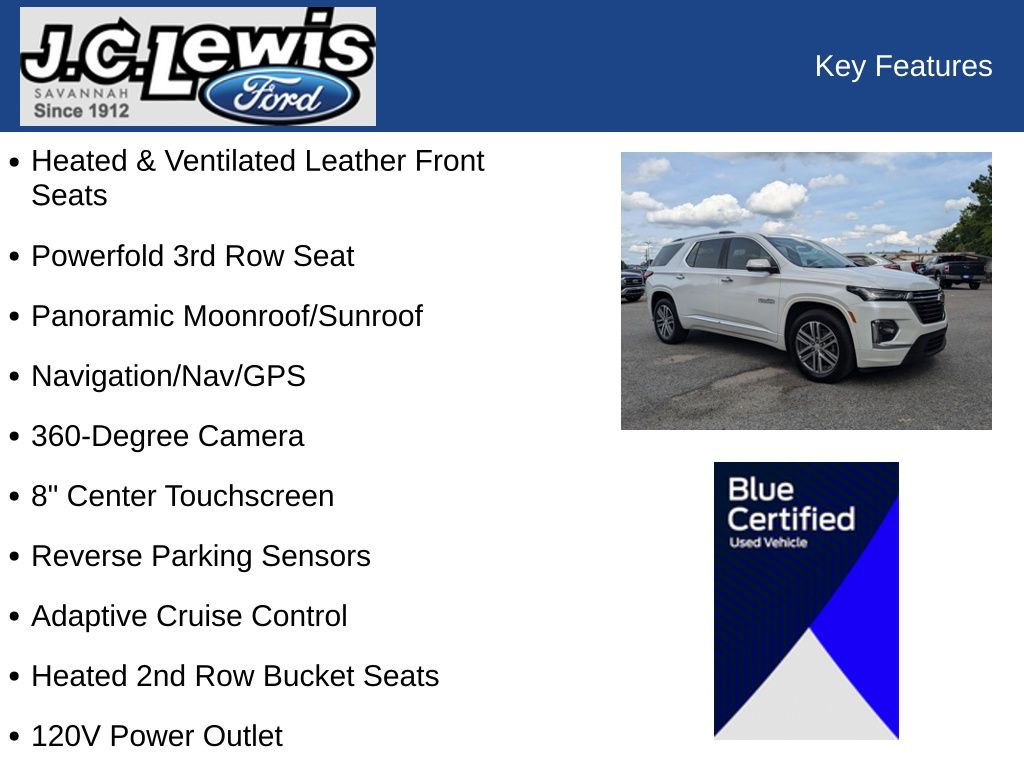 2023 Chevrolet Traverse High Country