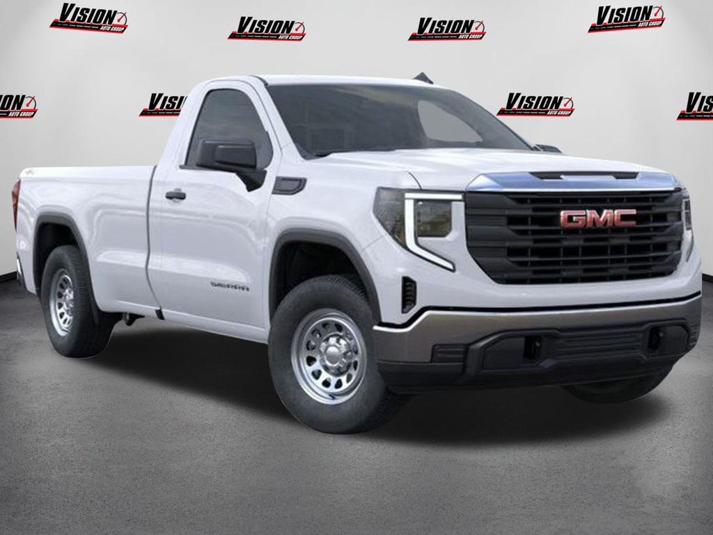 Summit White 2025 GMC Sierra 1500 Pickup Truck Four-Wheel Drive Automatic