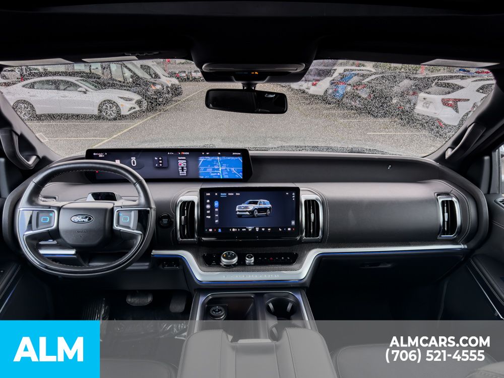 Used 2025 Black Metallic Ford Platinum image 23