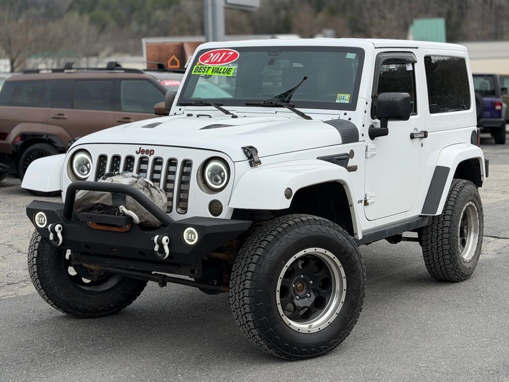 Bright White Clearcoat 2017 Jeep Wrangler 75th Anniversary 4WD SUV / Crossover Four-Wheel Drive 5-Speed Automatic