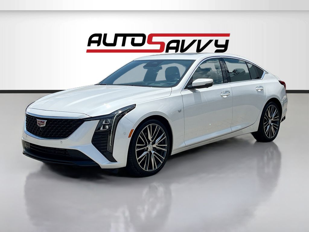 Used 2025 White Cadillac Premium Luxury image 3
