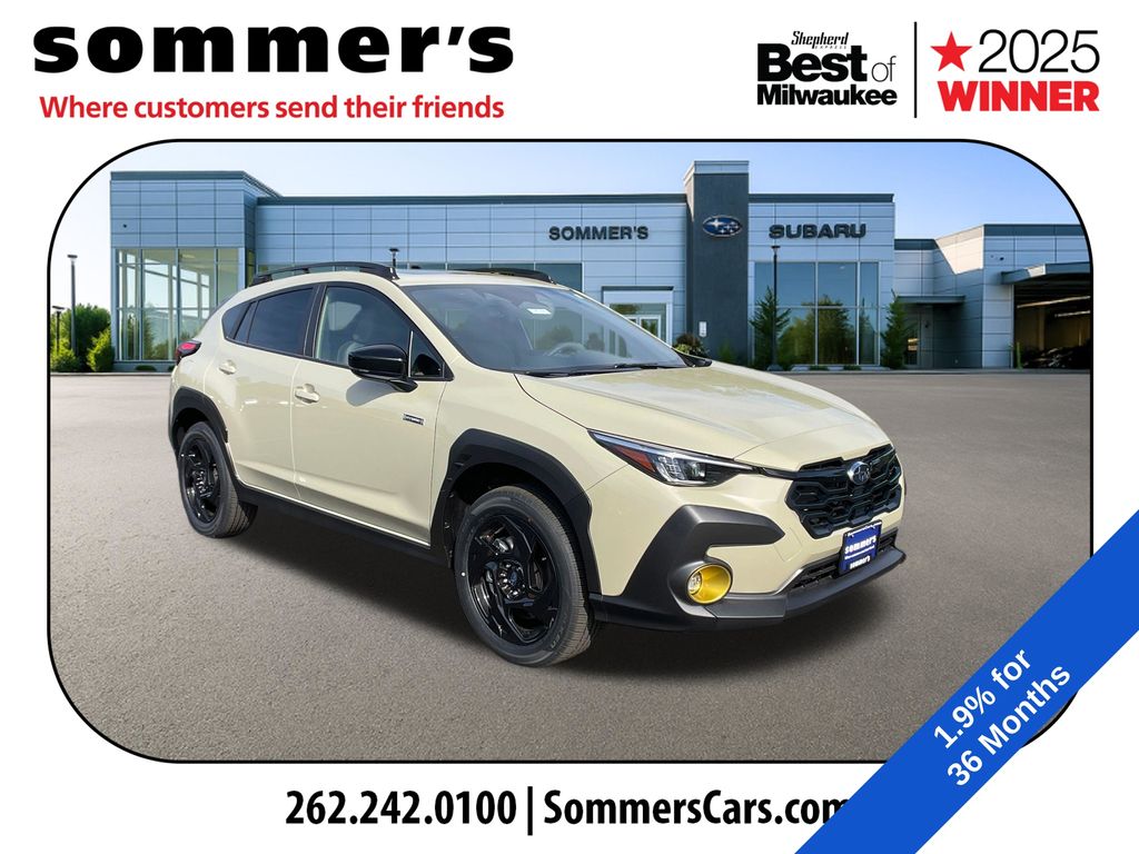 Sand Dune Pearl 2026 Subaru Crosstrek Hybrid SUV / Crossover All-Wheel Drive Continuously Variable Transmission