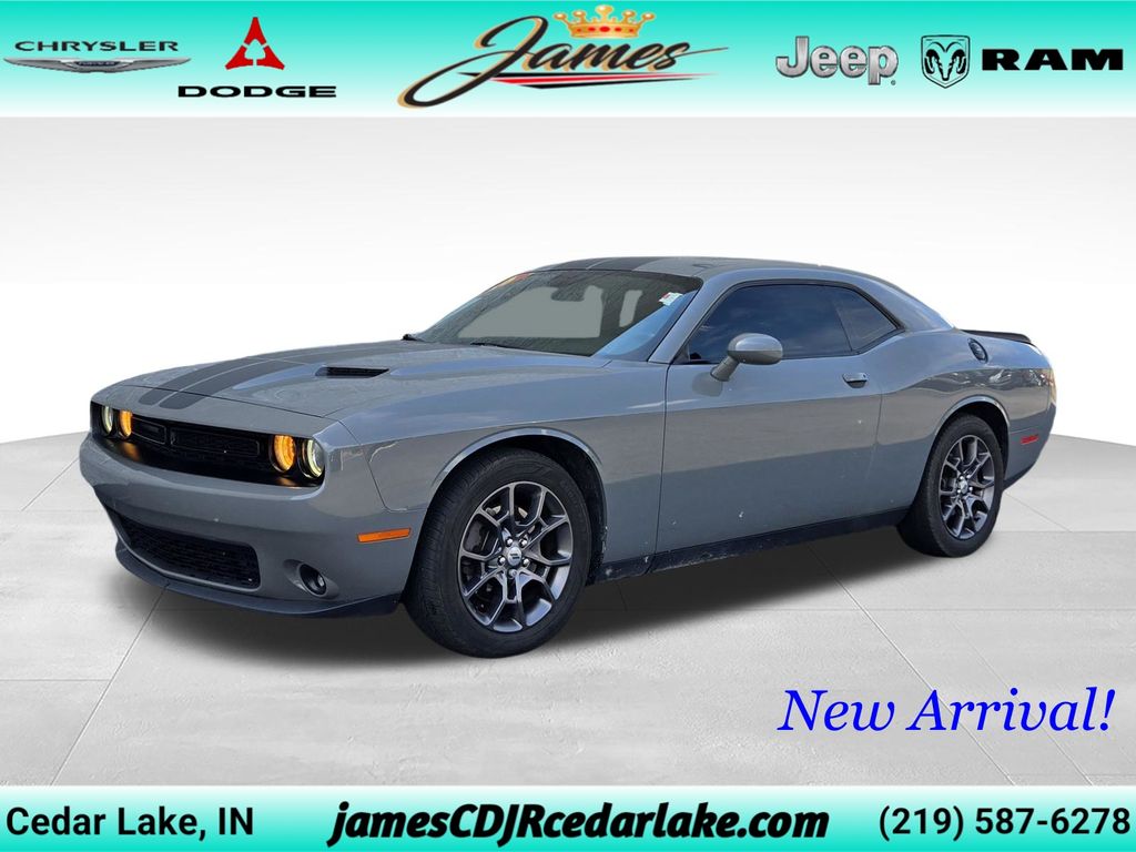 Destroyer Gray Clearcoat 2018 Dodge Challenger GT AWD Coupe All-Wheel Drive 8-Speed Automatic