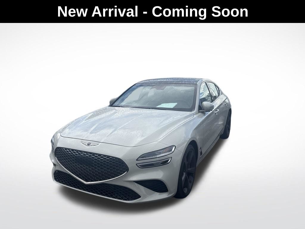 Gray 2026 Genesis G70 Sedan Rear-Wheel Drive 8-Speed Automatic