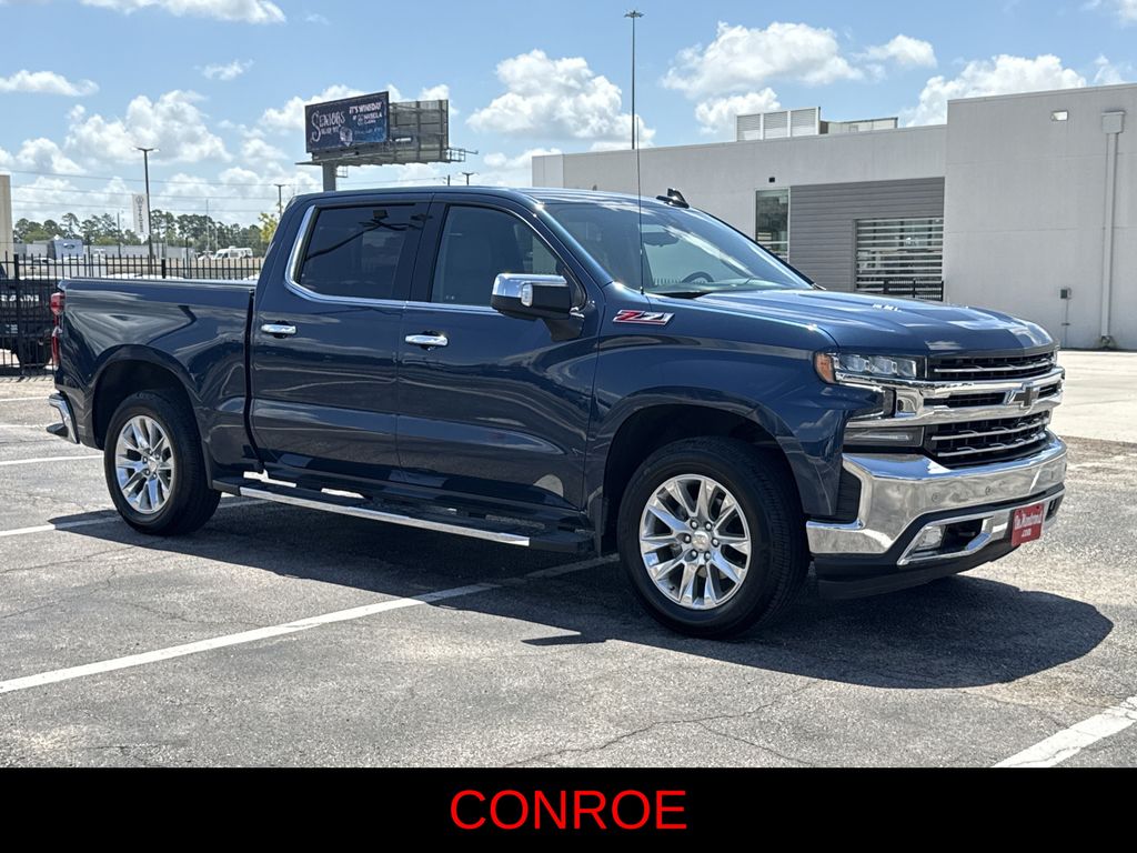 2022 Chevrolet Silverado 1500 LTD LTZ Blue at DeMontrond Gulf Freeway