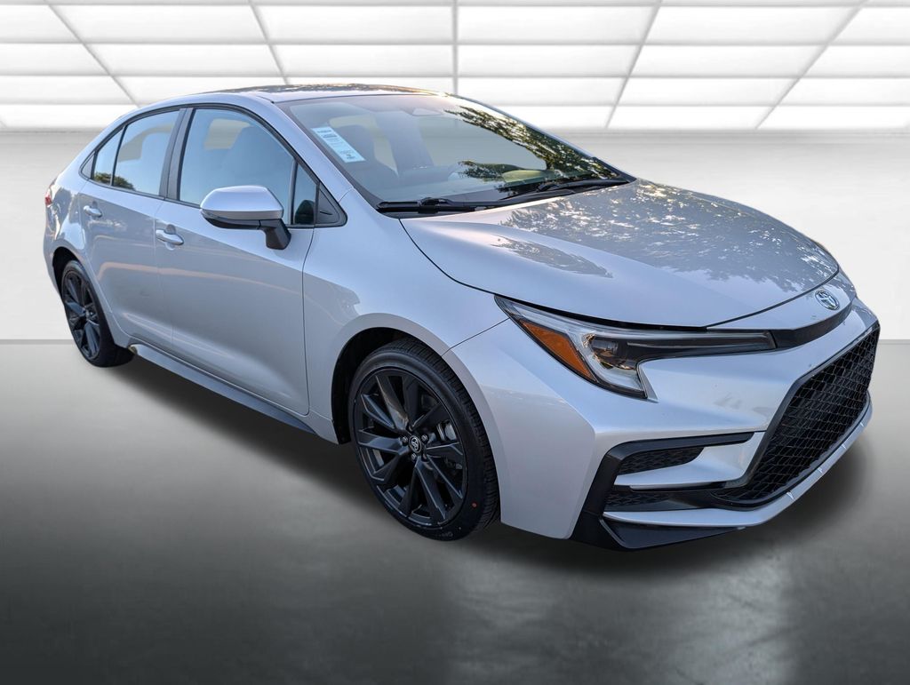 Classic Silver Metallic 2023 Toyota Corolla Sedan Front-Wheel Drive Continuously Variable Transmission