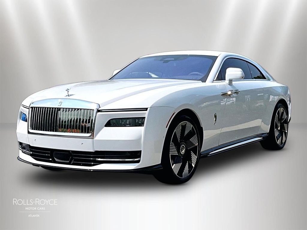 Arctic White 2025 Rolls-Royce Spectre Coupe All-Wheel Drive 1-Speed Automatic