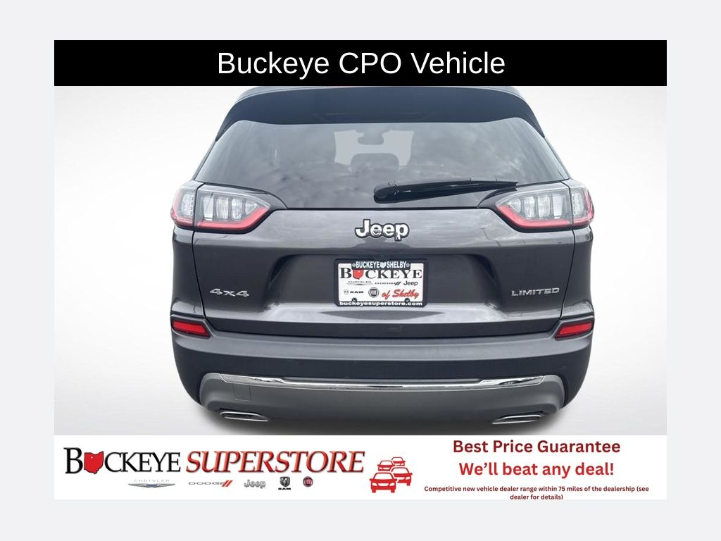 Gray (Granite Crystal Metallic Clearcoat) 2022 Jeep Cherokee Limited 4WD SUV / Crossover Four-Wheel Drive 9-Speed Automatic