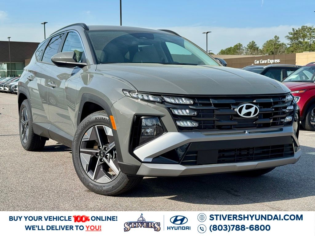 Hampton Gray 2026 Hyundai Tucson SUV / Crossover Front-Wheel Drive 8-Speed Automatic