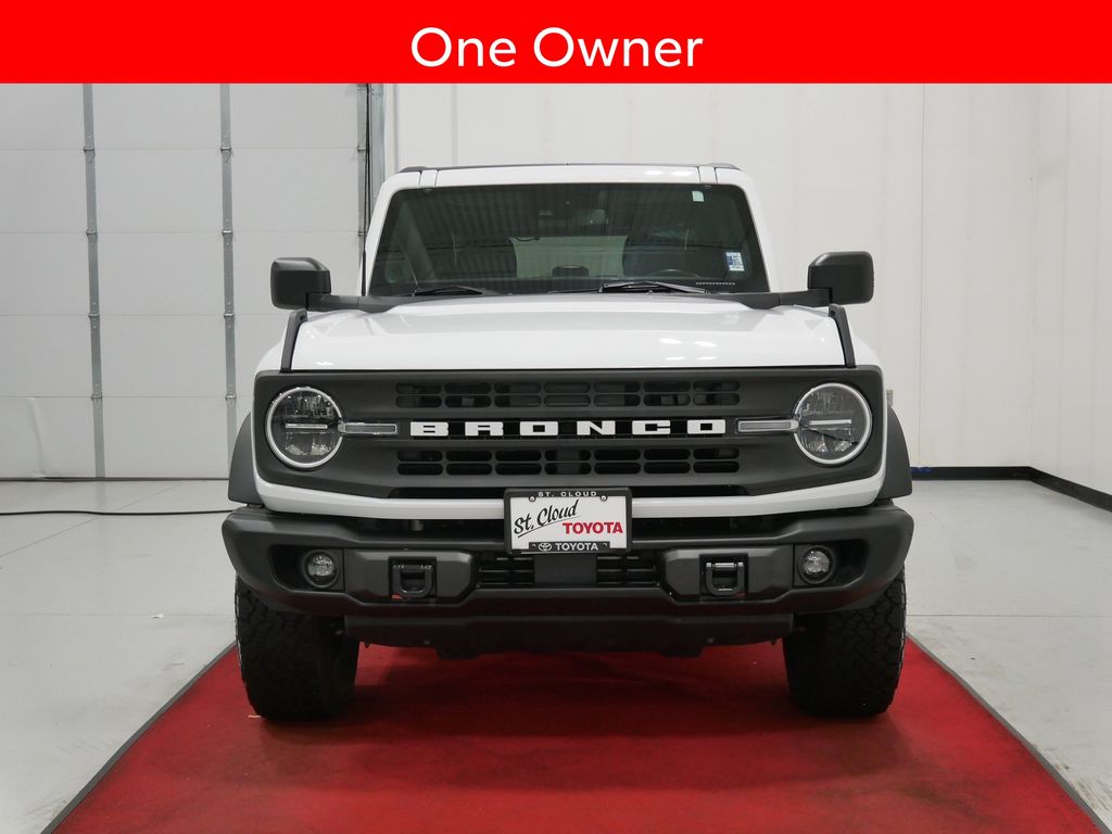 Used 2023 Ford Bronco 4-Door Black Diamond with VIN 1FMDE5BH2PLB13830 for sale in Waite Park, Minnesota