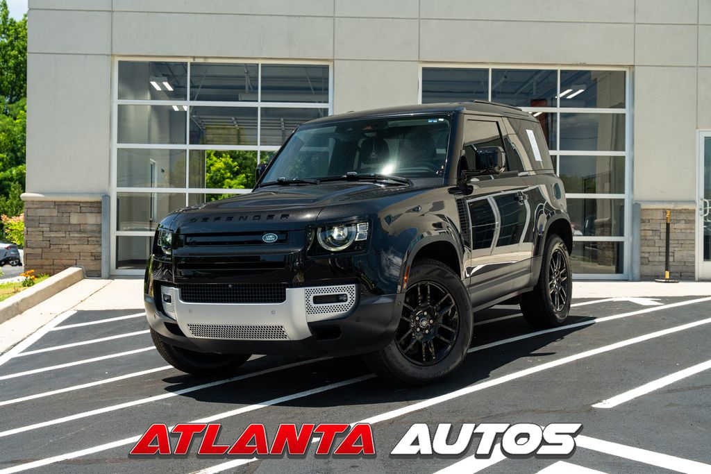 Santorini Black Metallic 2024 Land Rover Defender SUV / Crossover All-Wheel Drive 8-Speed Automatic