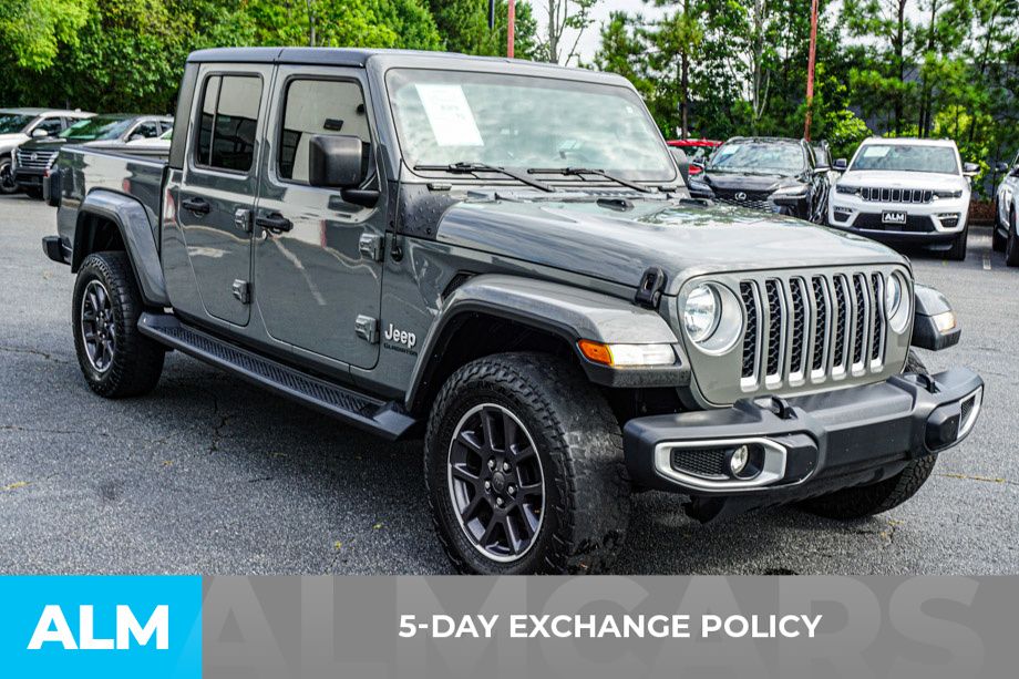 Used 2021 Gray Jeep Overland image 4