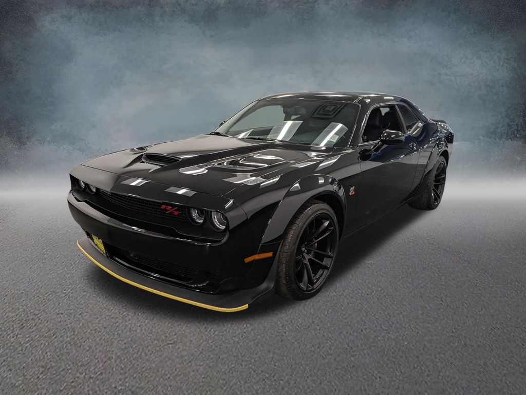 Pitch Black Clearcoat 2023 Dodge Challenger Coupe Rear-Wheel Drive 8-Speed Automatic