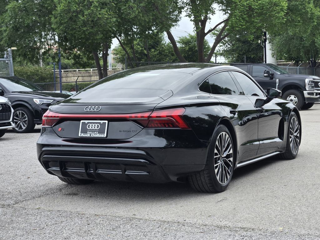 new 2025 Audi S e-tron GT car, priced at $128,030