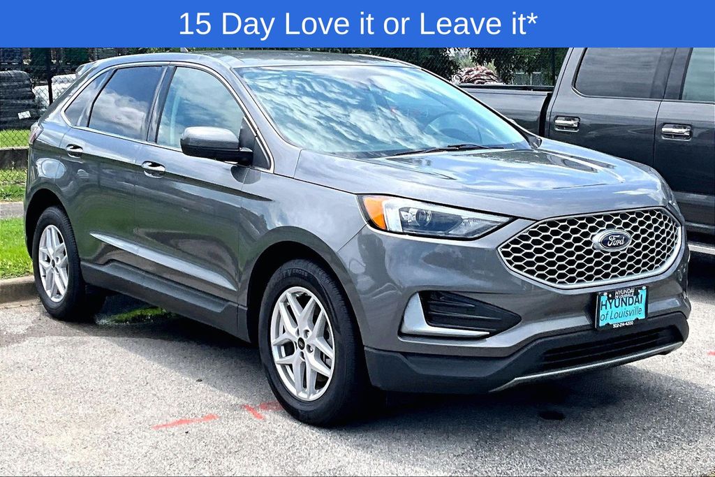 Gray Metallic 2023 Ford Edge SUV / Crossover All-Wheel Drive 8-Speed Automatic