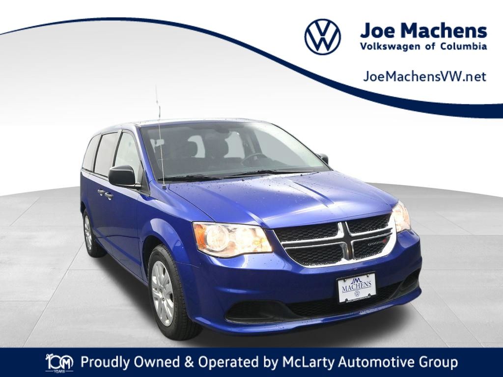 Indigo Blue Clearcoat 2019 Dodge Grand Caravan SE FWD Minivan Front-Wheel Drive 6-Speed Automatic