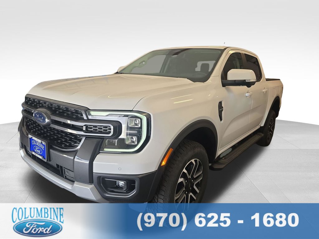Oxford White 2025 Ford Ranger Pickup Truck Four-Wheel Drive Automatic