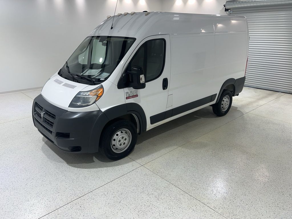Bright White Clearcoat 2018 RAM ProMaster 1500 136 High Roof Cargo Van Van Front-Wheel Drive 6-Speed Automatic