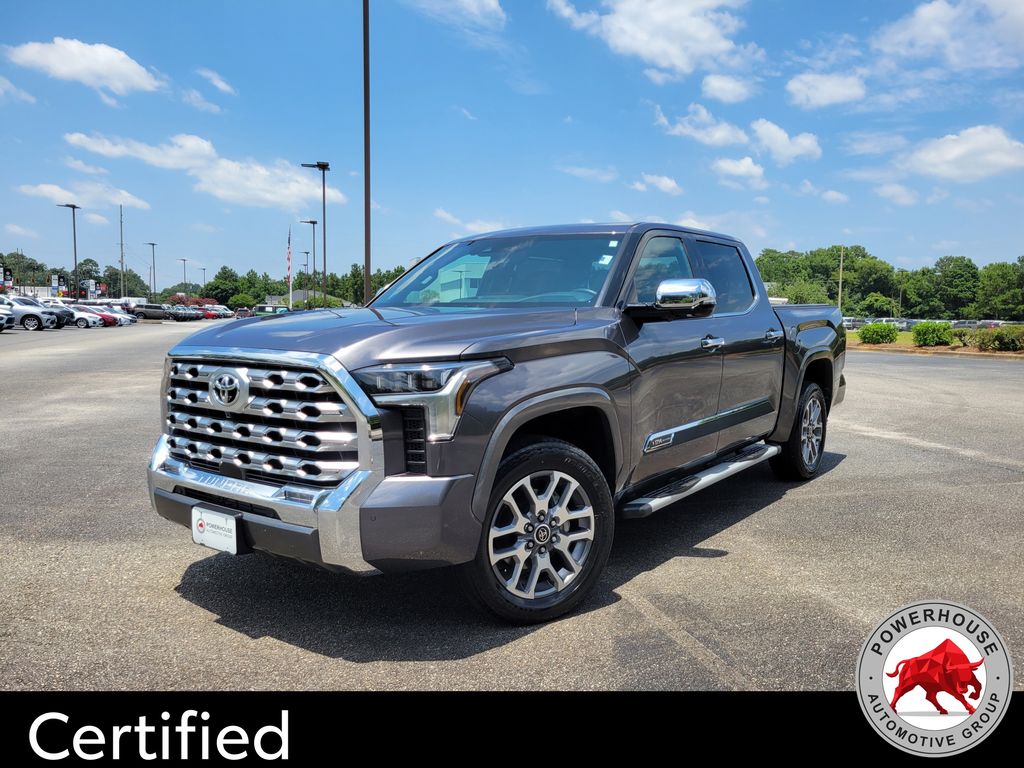 Magnetic Gray Metallic 2023 Toyota Tundra Pickup Truck Four-Wheel Drive Automatic