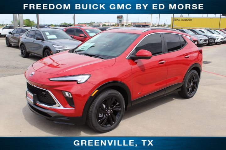Brilliant Red 2026 Buick Encore GX SUV / Crossover Front-Wheel Drive Continuously Variable Transmission