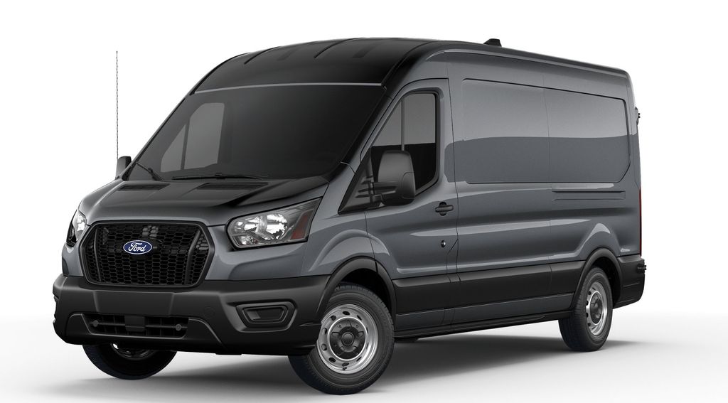 Gray Metallic 2026 Ford Transit Cargo Van Rear-Wheel Drive Automatic