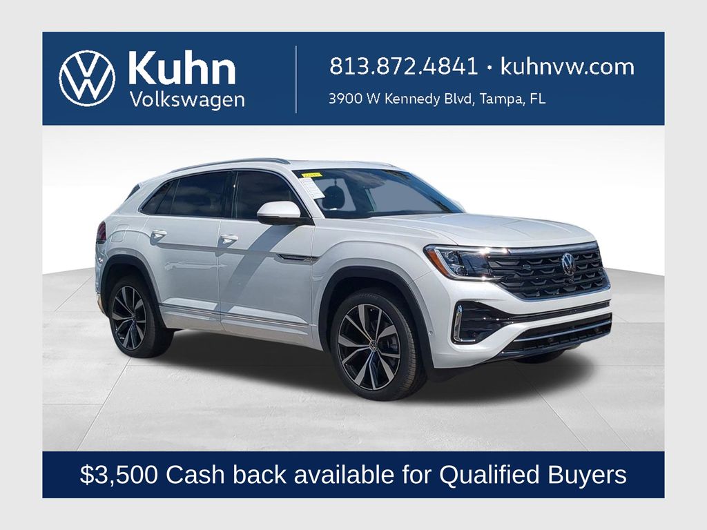 Opal White Pearl 2026 Volkswagen Atlas Cross Sport SUV / Crossover All-Wheel Drive 8-Speed Automatic