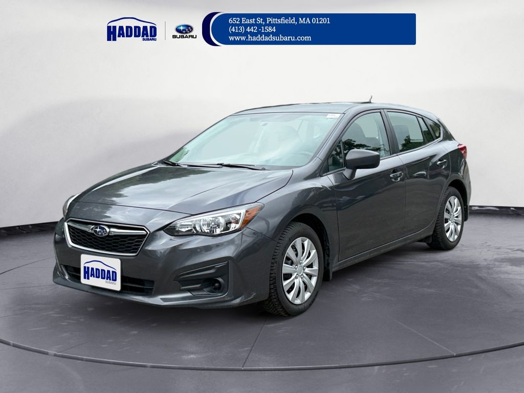 Magnetite Gray Metallic 2019 Subaru Impreza Hatchback All-Wheel Drive Continuously Variable Transmission