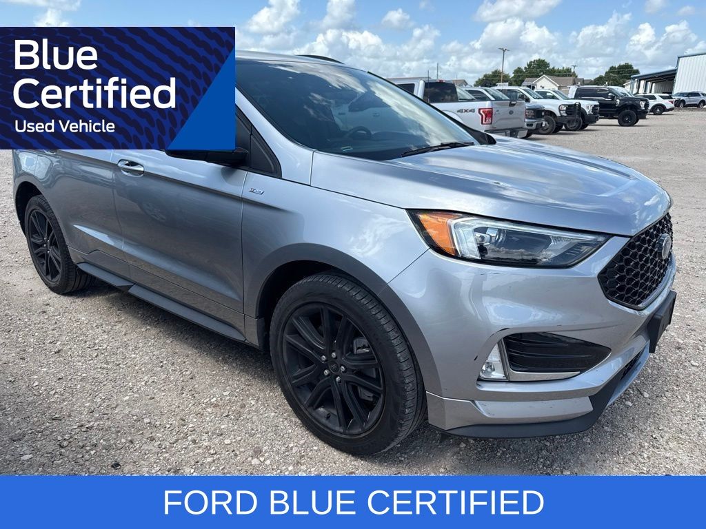 2024 Ford Edge ST Line Silver at North Houston Mitsubishi