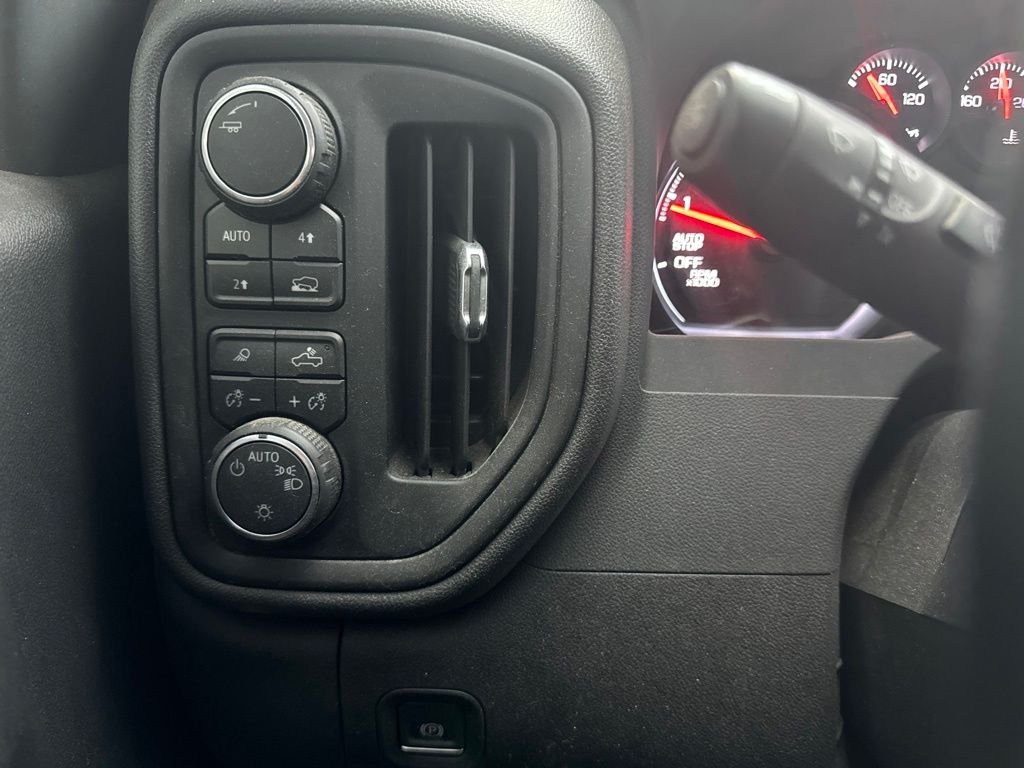 2025 Black Chevrolet Silverado 1500 WT 4X4 Truck
