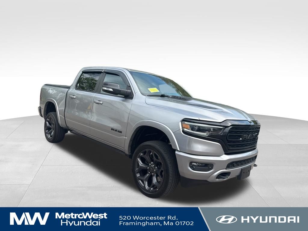 Billet Silver Metallic Clearcoat 2021 RAM 1500 Pickup Truck Four-Wheel Drive 8-Speed Automatic