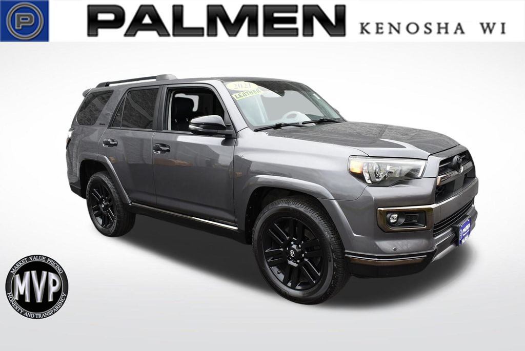 Magnetic Gray Metallic 2021 Toyota 4Runner Nightshade Edition 4WD SUV / Crossover All-Wheel Drive 5-Speed Automatic Overdrive