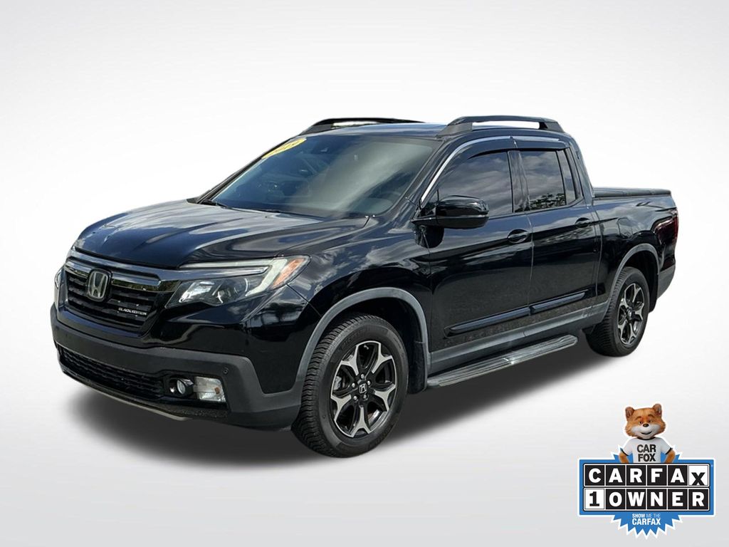Crystal Black Pearl 2019 Honda Ridgeline Pickup Truck All-Wheel Drive 6-Speed Automatic